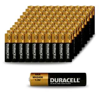 100pk Duracell CopperTop AAA Alkaline 1.5V Batteries  
