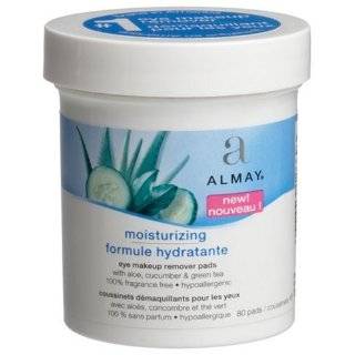 Almay Moisturizing Eye Makeup Remover Pads, 80 Pads by Almay (July 19 