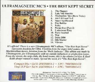 This is the RARE 2006 release from the Ultramgnetic MCs titled, The 