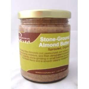 Vivapura Sprouted Organic Almond Butter Stone ground 8oz:  