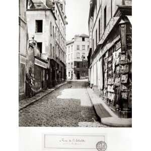  Rue de LArbalete, from the Rue Mouffetard, Paris, 1858 78 