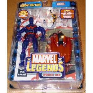 2005   Toy Biz   Marvel Legends   Legendary Rider Series   Wonder Man 