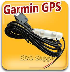 Garmin zumo 400 450 500 550 GPS hardwire car charger  