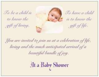 20 Baby Shower INVITATIONS Post Cards POSTCARDS SAVE$$$  
