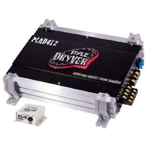   Pyle PLAD412 1000 Watt 4 Channel MOSFET Dryver Amplifier Electronics