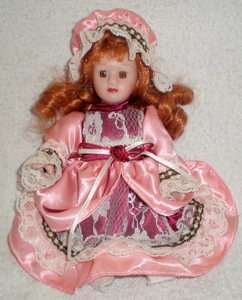 Vintage Rare Antique Baby Doll Girl Hair Beautiful Madame Porcelain 