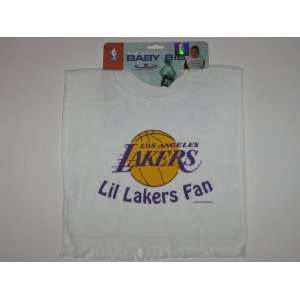   LAKERS Team Logo Terry Velour Pullover BABY BIB