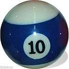 no 10 pool ball single new replacemen t ten free ship $ 15 98 time 