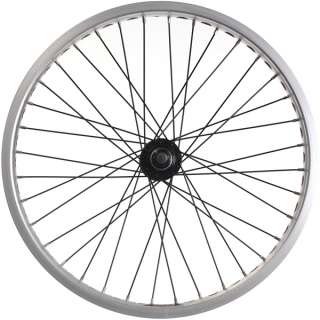 Bmx Bike Wheels/wheelset (Narrow Rims) Silver  