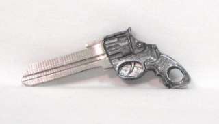 Metal Art Key Keyblank Gun Firearm Pistol Kwikset  
