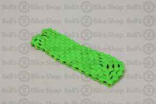 KMC Z410 Bike Chain Single Speed Fixed BMX Track GREEN 766759916923 