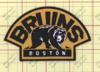 BOSTON BRUINS PATCH HOCKEY TOP QUALITY NHL iron on Alternate Logo BEAR 