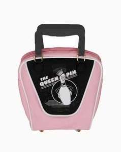 NWT 50s Costume Accessory Bowling Bag Purse So CUTE Pink Purse 
