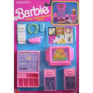   Barbie Home Entertainment Center (1989 Arco Toys, Mattel) Toys