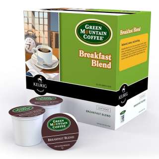 mountain breakfast blend coffee each box has 18 k cups