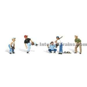    Woodland Scenics N Scale Figures   Base Ball Players Toys & Games