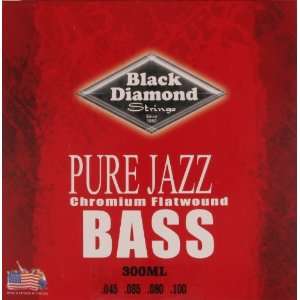  Black Diamond Pure Jazz Electric Bass Guitar .045   .100 