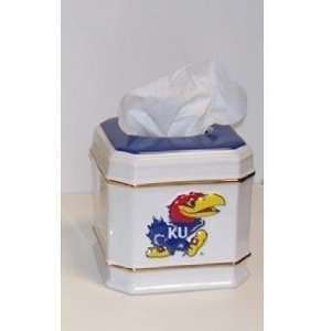  Kansas Jayhawks Bathroom Tissue Box Cover NCAA College 