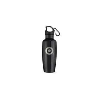 Stainless Steel Bottle with 2 Etched Bullseye   Black product details 