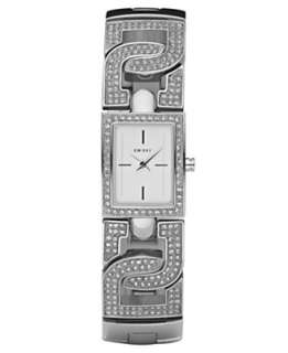 DKNY Watch, Womens Crystal Accented Stainless Steel Bracelet NY4934 