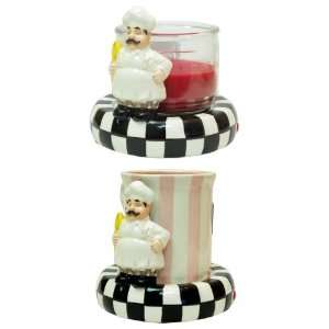 Chef Luigi Beverage/Candle Warmer Plate 