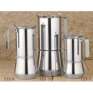   Stainless Steel Stove Top Espresso Maker, 3  cup