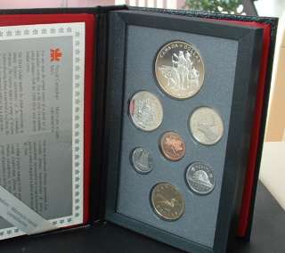 CANADA 1990 PROOF DOUBLE DOLLAR SET ***7 COINS***  