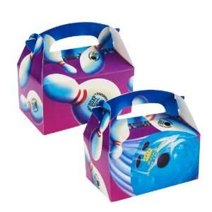  Bowling Empty Favor Boxes (4) Party Supplies Toys & Games