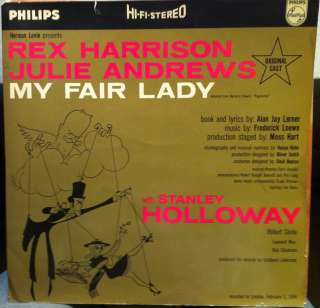 original cast my fair lady label philips records format 33 rpm 12 lp 