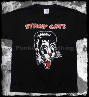 Stray Cats   Cat logo youth   XS   official t shirt   FAST SHIPPING 