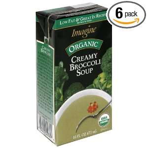 Imagine Soup Creamy Broccoli Organic, Gluten Free, 16 ounces (Pack of6 