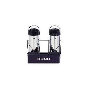 Bunn Coffee Bunn APR 2 Airpot Rack Black 2 Pot Capacity:  
