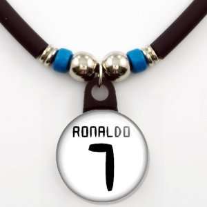  Cristiano Ronaldo FC Real Madrid Soccer Jersey Necklace 