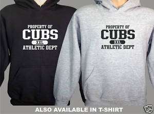 Chicago Cubs Hooded Sweatshirt Property of Athletic  