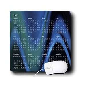   Design   Blue Green Wave 2012 Calendar   Mouse Pads Electronics
