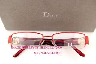 New Christian Dior CD Eyeglasses Frames 3703 AVI RED  