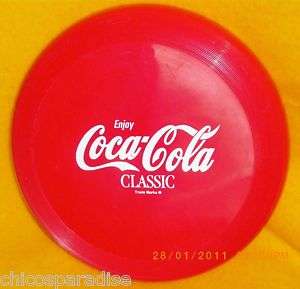 COCA COLA Red FRISBEE Plastic COKE Flying Disc Game Toy  