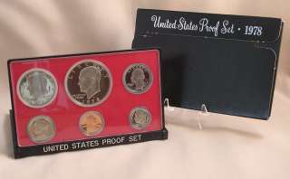 1978 Proof Set Original Mint Packaging 6 Coin PROOF SET  