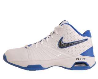 Nike Air Visi Pro II 2 White Blue 2011 Basketball Shoes 454163103 