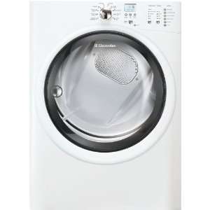   Touch White 8.0 Cu Ft ELECTRIC Front Load Dryer EIED50LIW Appliances