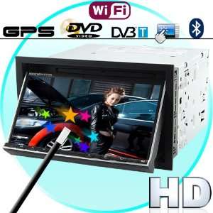  King Cobra 7 Inch HD Touch Car DVD Player (WIFI, GPS, DVB 