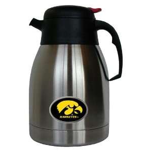    Iowa Hawkeyes NCAA Team Logo Coffee Carafe: Sports & Outdoors