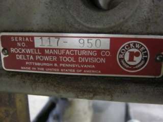 Delta Rockwell Multiple Spindle 16 Drill Press Assembly Variable 