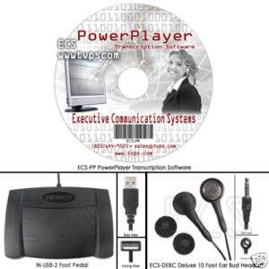 PowerPlayer Digital Audio Transcription Software Kit  