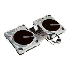 NUMARK DJ In A Box for iPod Vinyl Turntable Includes Headphones  