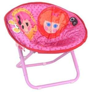   NWT Lalaloopsy Moon Bucket Folding Chair Silly Hair Pink Doll  