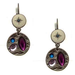   Jewellery   Multi Coloured Jewelled Crystal   Drop Earrings Jewelry