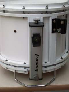   FREE FLOATING MARCHING SNARE DRUM 12x14 w/ KEVLAR HEAD  NICE  