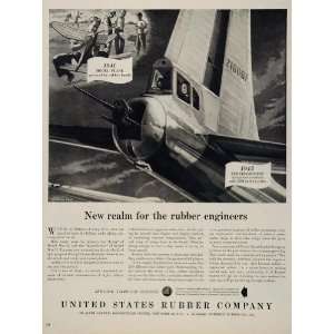 1945 Ad WWII Superfortress Tail Gunner J. Graham Kaye   Original Print 
