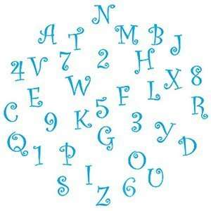   Alphabet & Number Tappit Cutters Set 